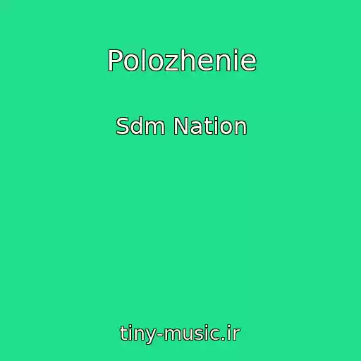 کاور آهنگ Polozhenie از Sdm Nation