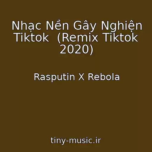 کاور آهنگ Nhạc Nền Gây Nghiện Tiktok  (Remix Tiktok 2020) از Rasputin X Rebola