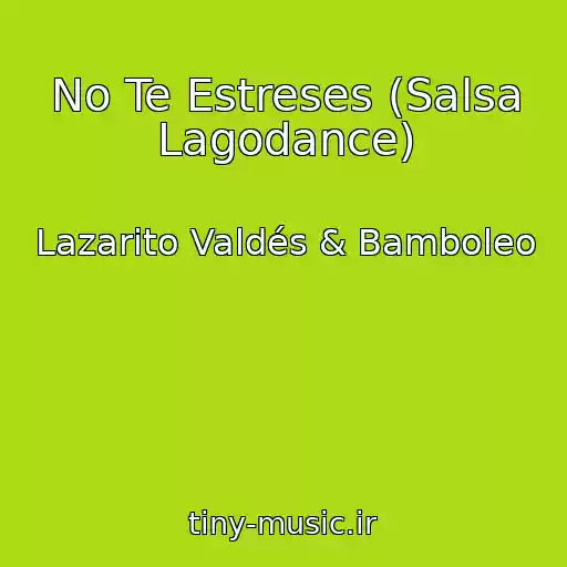 کاور آهنگ No Te Estreses (Salsa Lagodance) از Lazarito Valdés & Bamboleo