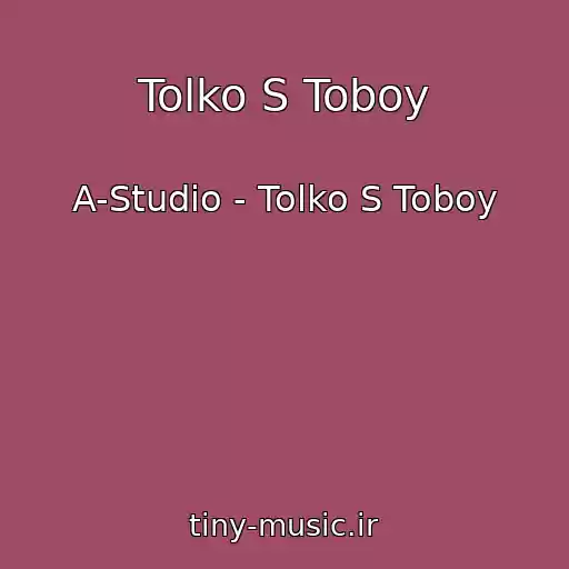 کاور آهنگ Tolko S Toboy از A-Studio - Tolko S Toboy