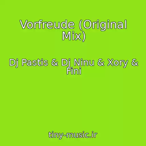 کاور آهنگ Vorfreude (Original Mix) از Dj Pastis & Dj Ninu & Xory & Fini