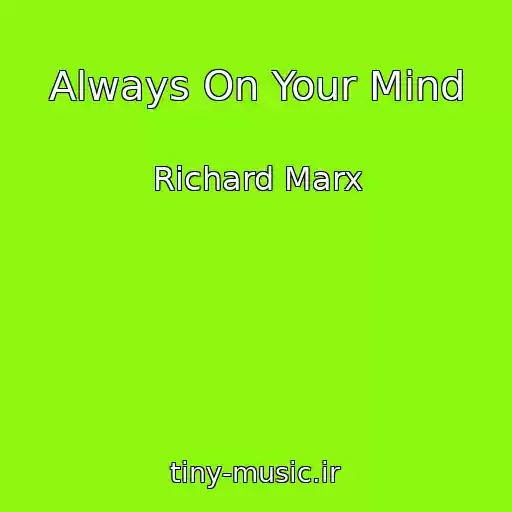 کاور آهنگ Always On Your Mind از Richard Marx