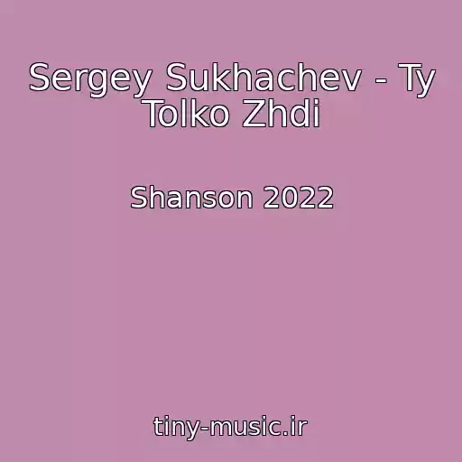 کاور آهنگ Sergey Sukhachev - Ty Tolko Zhdi از Shanson 2022