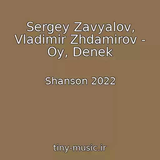 کاور آهنگ Sergey Zavyalov, Vladimir Zhdamirov - Oy, Denek از Shanson 2022