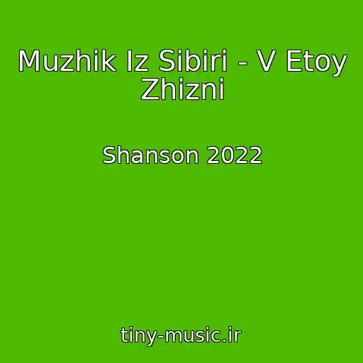 کاور آهنگ Muzhik Iz Sibiri - V Etoy Zhizni از Shanson 2022