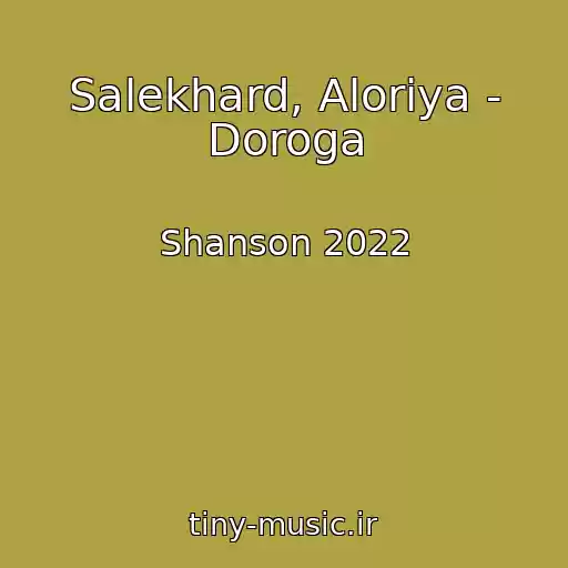 کاور آهنگ Salekhard, Aloriya - Doroga از Shanson 2022