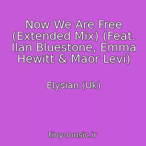 کاور آهنگ Now We Are Free (Extended Mix) (Feat. Ilan Bluestone, Emma Hewitt & Maor Levi) از Elysian (Uk)