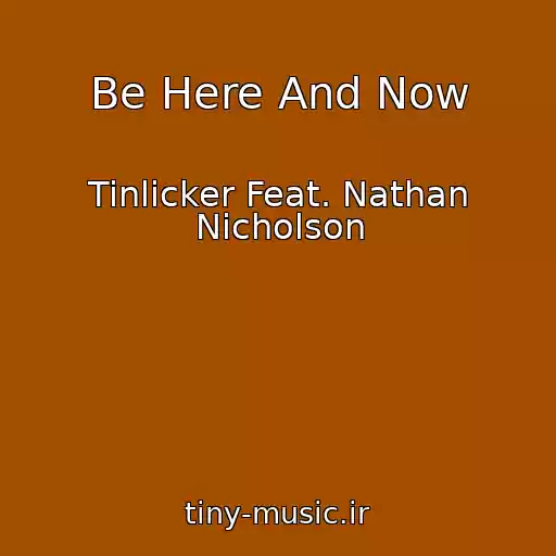 کاور آهنگ Be Here And Now از Tinlicker Feat. Nathan Nicholson
