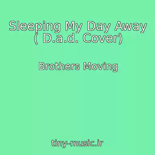کاور آهنگ Sleeping My Day Away ( D.a.d. Cover) از Brothers Moving