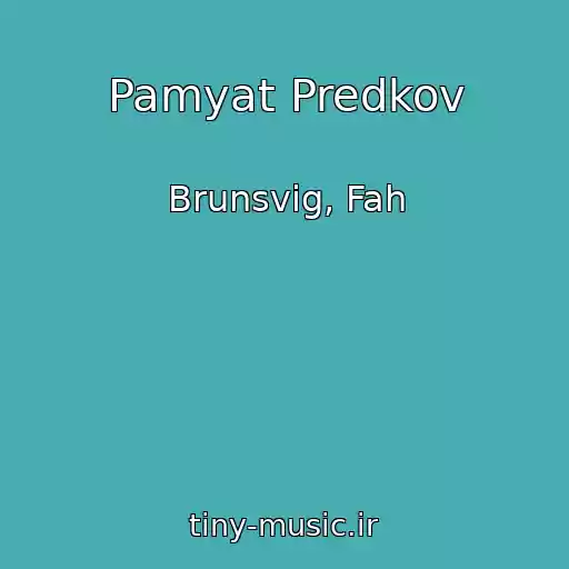 کاور آهنگ Pamyat Predkov از Brunsvig, Fah