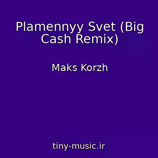 کاور آهنگ Plamennyy Svet (Big Cash Remix) از Maks Korzh