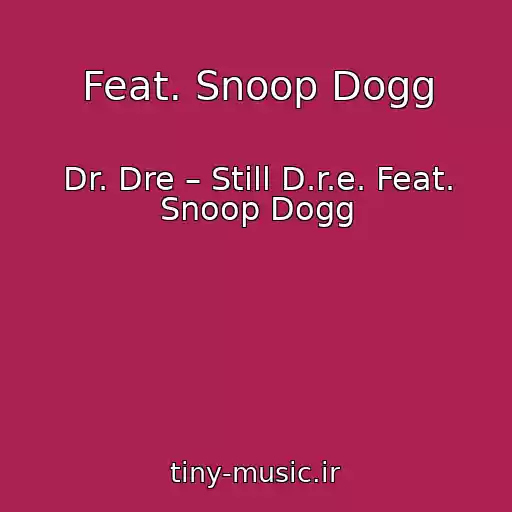 کاور آهنگ Feat. Snoop Dogg از Dr. Dre – Still D.r.e. Feat. Snoop Dogg