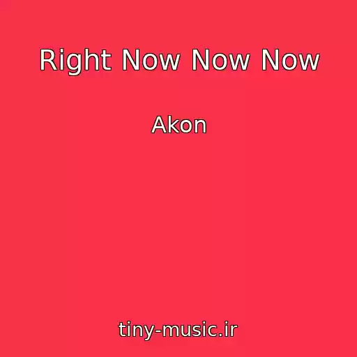 کاور آهنگ Right Now Now Now از Akon
