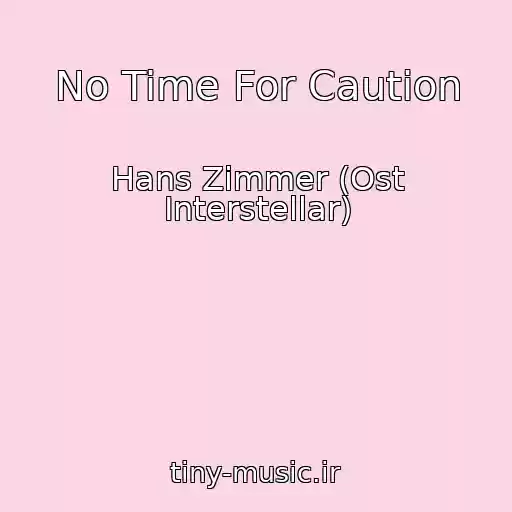 کاور آهنگ No Time For Caution از Hans Zimmer (Ost Interstellar)