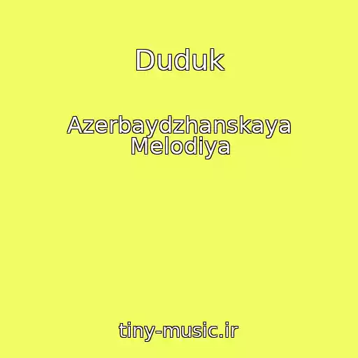 کاور آهنگ Duduk از Azerbaydzhanskaya Melodiya