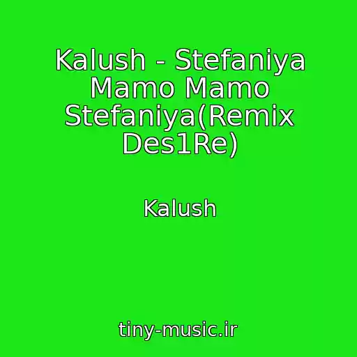 کاور آهنگ Kalush - Stefanіya Mamo Mamo Stefanіya(Remix Des1Re) از Kalush