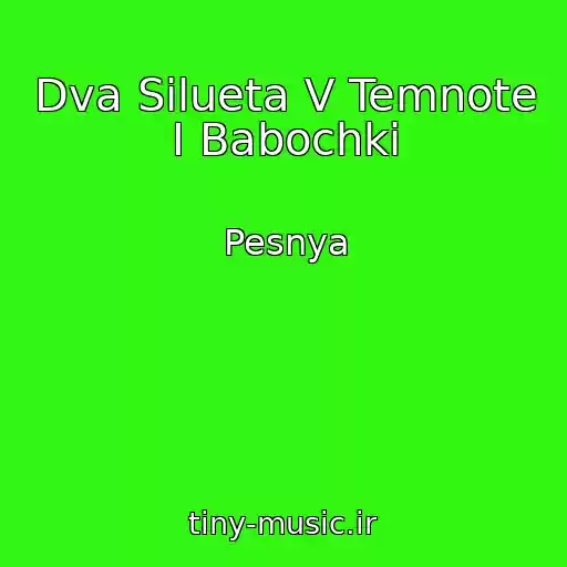 کاور آهنگ Dva Silueta V Temnote I Babochki از Pesnya