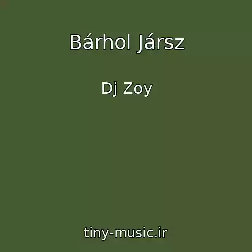 کاور آهنگ Bárhol Jársz از Dj Zoy
