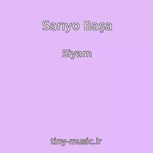 کاور آهنگ Sarıyo Başa از Siyam