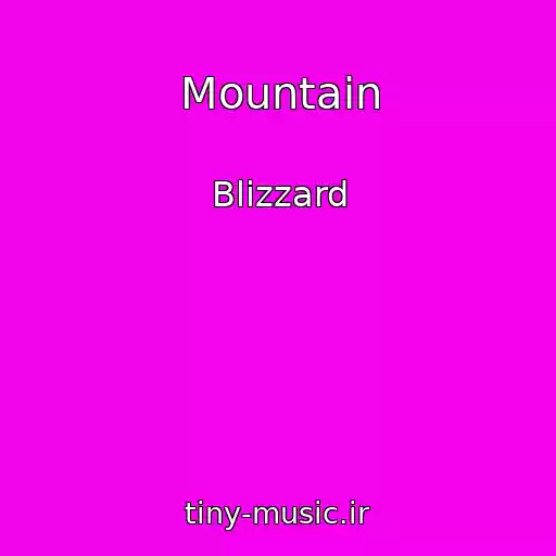 کاور آهنگ Mountain از Blizzard