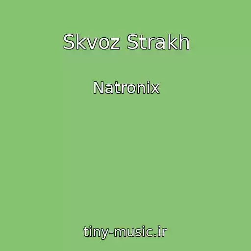 کاور آهنگ Skvoz Strakh از Natronix