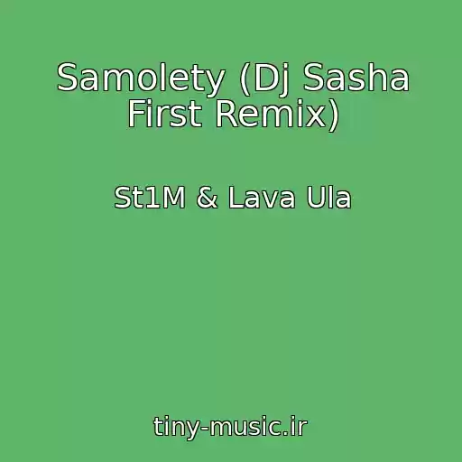 کاور آهنگ Samolety (Dj Sasha First Remix) از St1M & Lava Ula