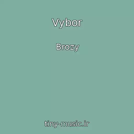 کاور آهنگ Vybor از Brozy