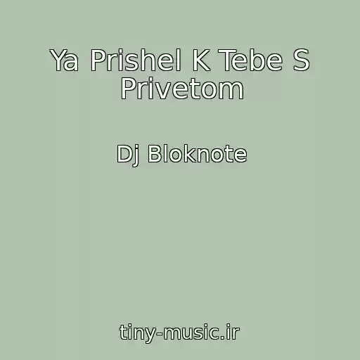 کاور آهنگ Ya Prishel K Tebe S Privetom از Dj Bloknote