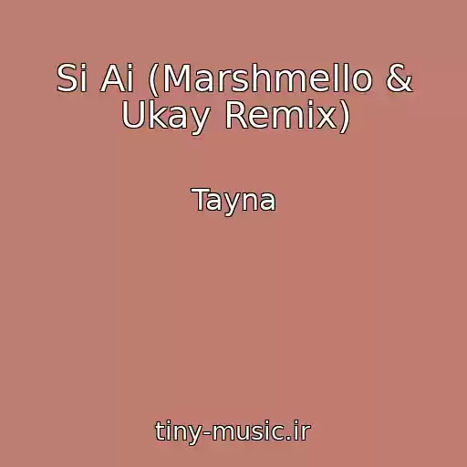 کاور آهنگ Si Ai (Marshmello & Ukay Remix) از Tayna