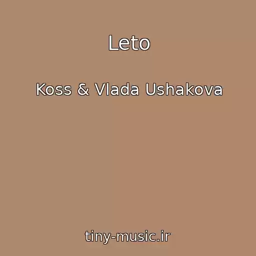 کاور آهنگ Leto از Koss & Vlada Ushakova