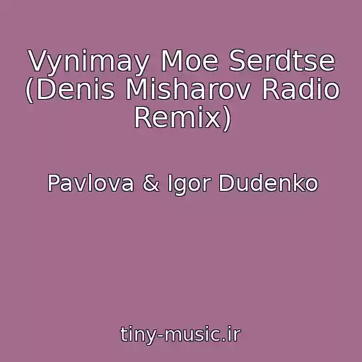 کاور آهنگ Vynimay Moe Serdtse (Denis Misharov Radio Remix) از Pavlova & Igor Dudenko