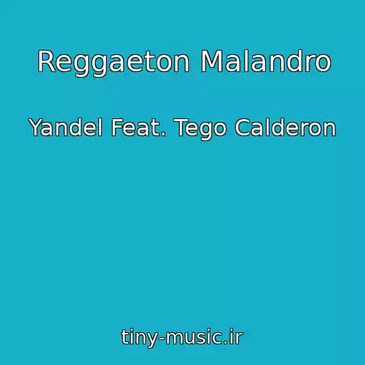کاور آهنگ Reggaeton Malandro از Yandel Feat. Tego Calderon