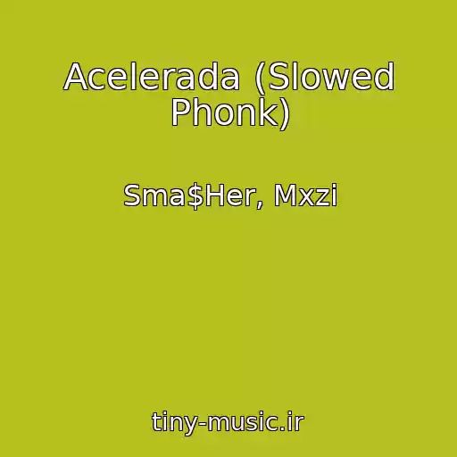 کاور آهنگ Acelerada (Slowed Phonk) از Sma$Her, Mxzi