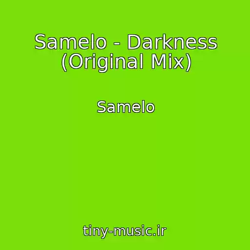 کاور آهنگ Samelo - Darkness (Original Mix) از Samelo
