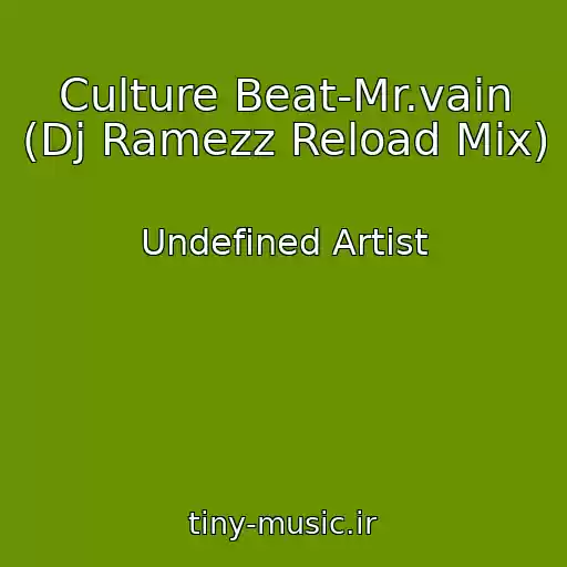 کاور آهنگ Culture Beat-Mr.vain (Dj Ramezz Reload Mix) از Undefined Artist
