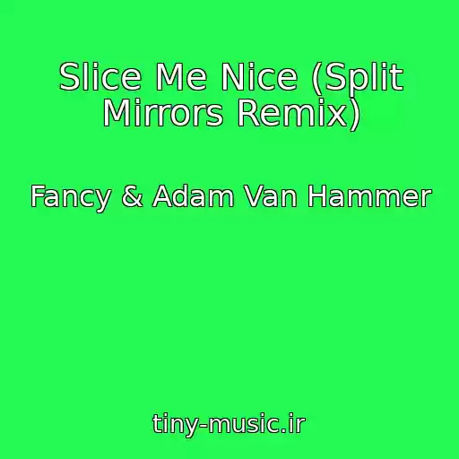 کاور آهنگ Slice Me Nice (Split Mirrors Remix) از Fancy & Adam Van Hammer