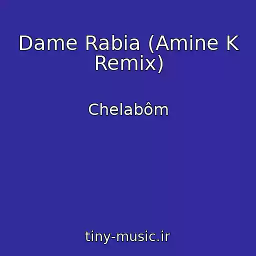 کاور آهنگ Dame Rabia (Amine K Remix) از Chelabôm