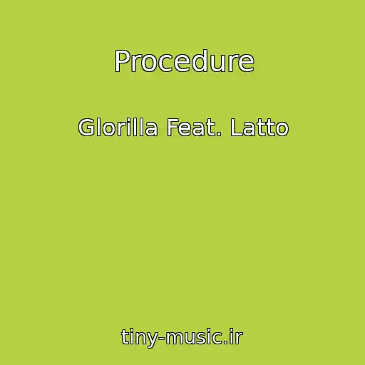 کاور آهنگ Procedure از Glorilla Feat. Latto