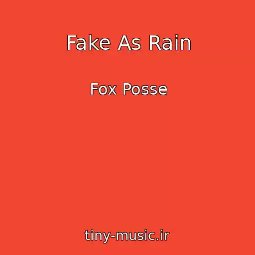 کاور آهنگ Fake As Rain از Fox Posse