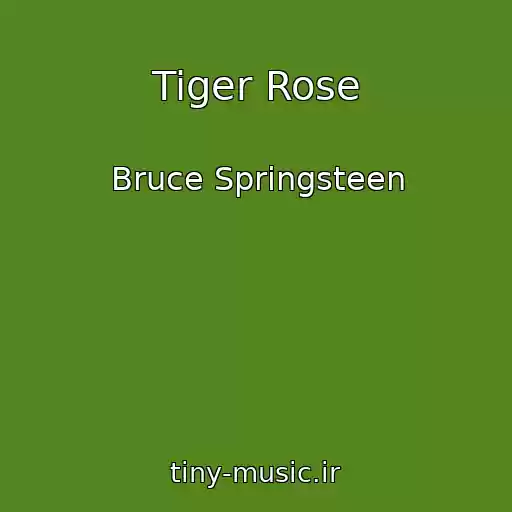 کاور آهنگ Tiger Rose از Bruce Springsteen