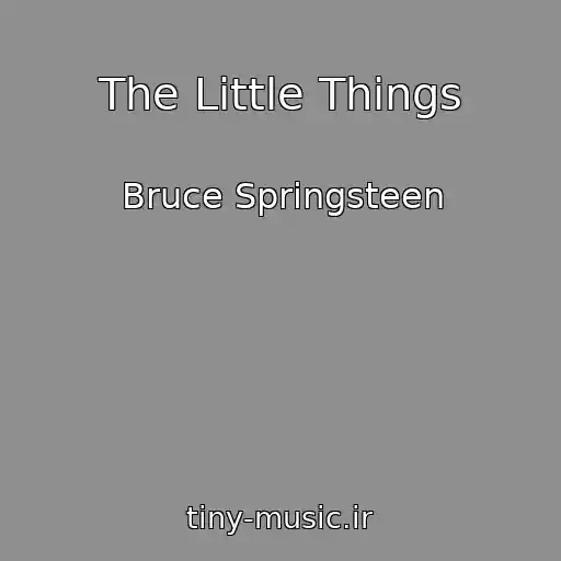 کاور آهنگ The Little Things از Bruce Springsteen