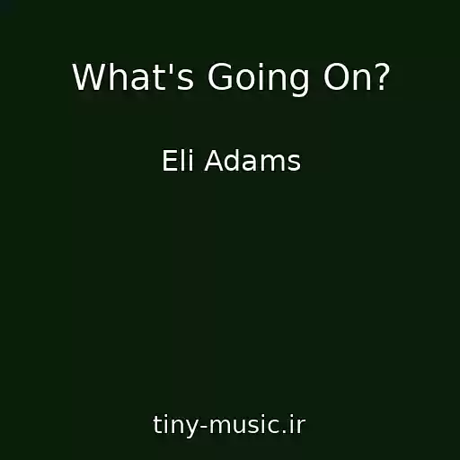 کاور آهنگ What's Going On? از Eli Adams