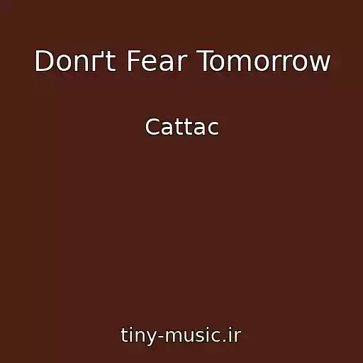 کاور آهنگ Donґt Fear Tomorrow از Cattac