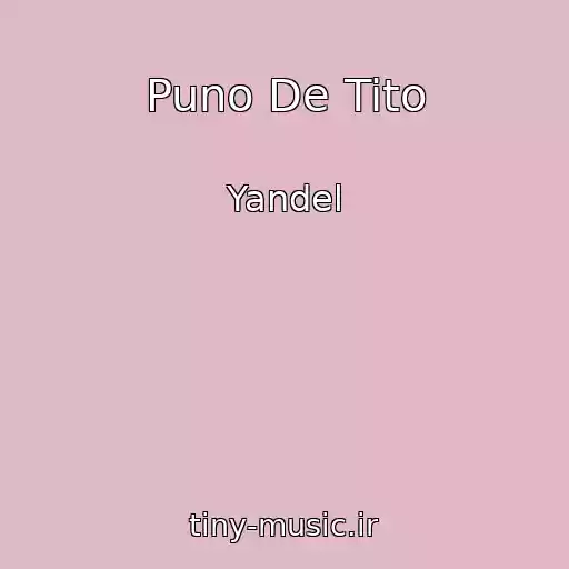 کاور آهنگ Puno De Tito از Yandel