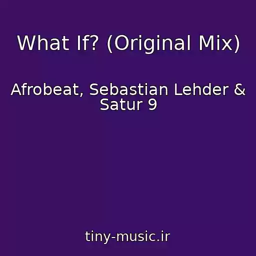 کاور آهنگ What If? (Original Mix) از Afrobeat, Sebastian Lehder & Satur 9