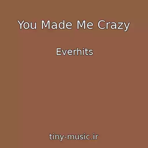 کاور آهنگ You Made Me Crazy از Everhits