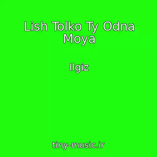 کاور آهنگ Lish Tolko Ty Odna Moya از Ilgiz