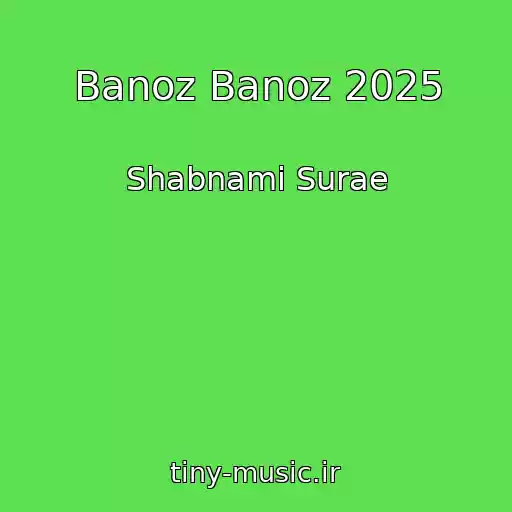 کاور آهنگ Banoz Banoz 2025 از Shabnami Surae