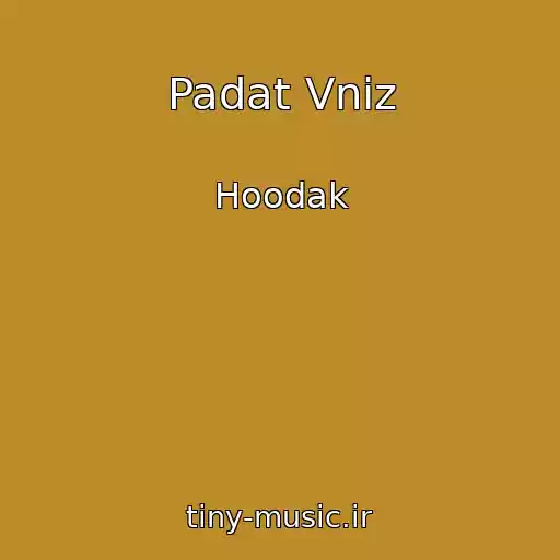 کاور آهنگ Padat Vniz از Hoodak