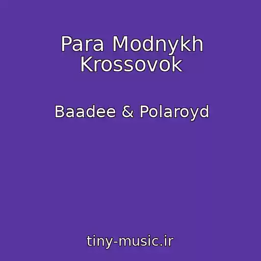 کاور آهنگ Para Modnykh Krossovok از Baadee & Polaroyd